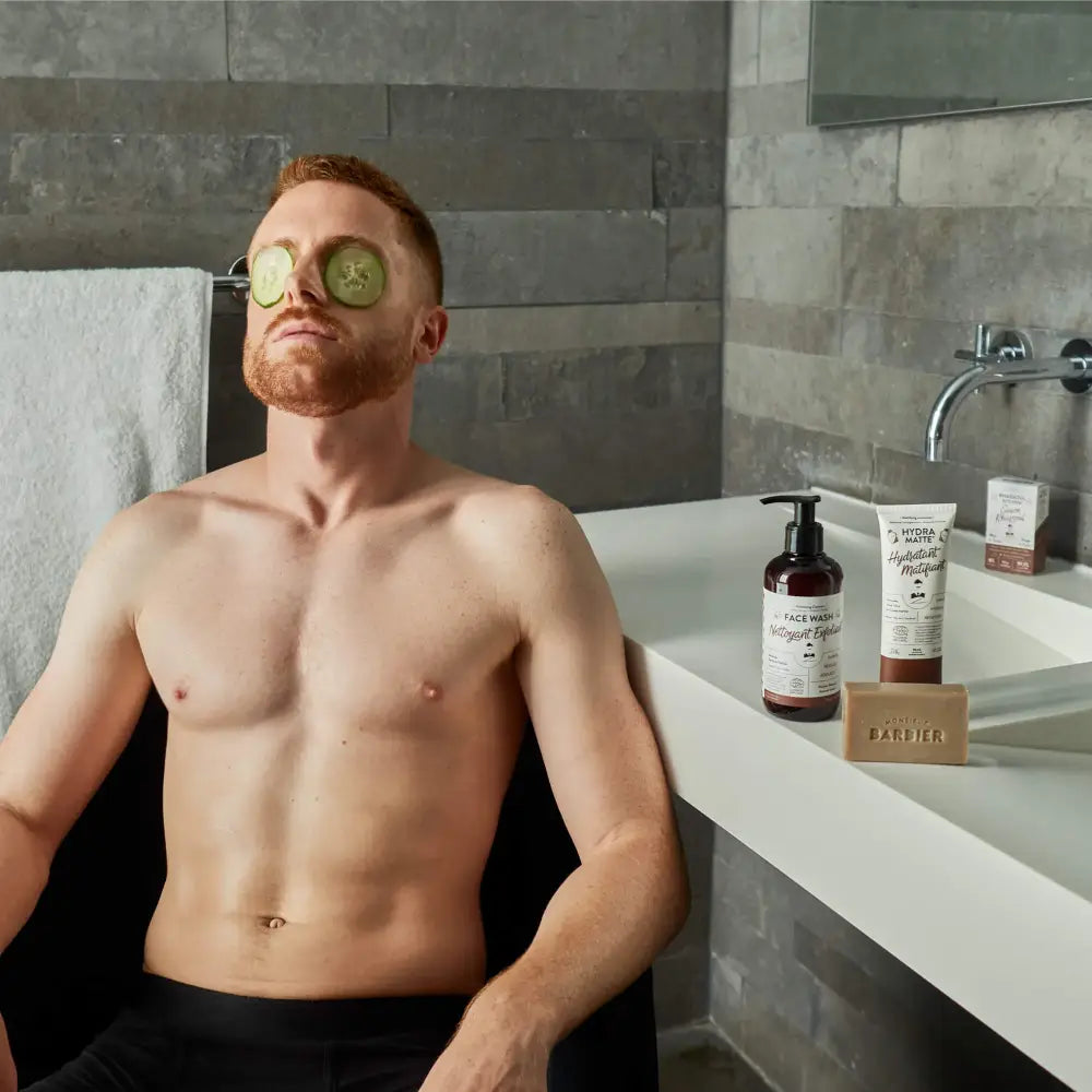 Soins du visage pour homme Monsieur BarbierxOrsoko