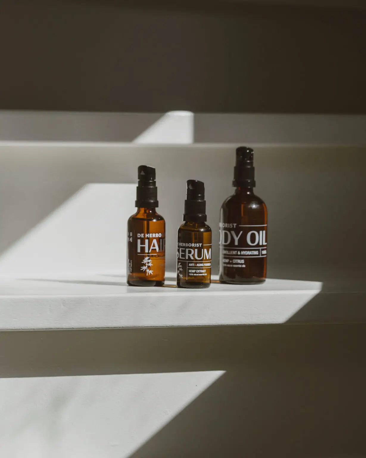 soins homme visage et corps a base de cbd -de herborist x orsoko