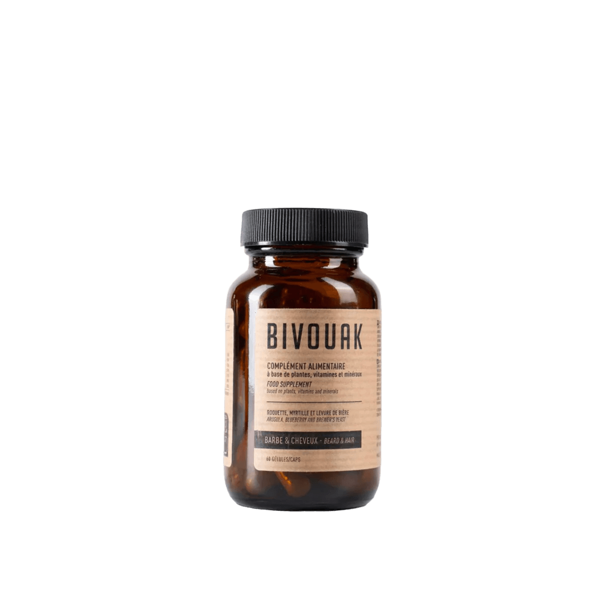 BEARD & HAIR FOOD SUPPLEMENT 60 CAPSULES Orsoko