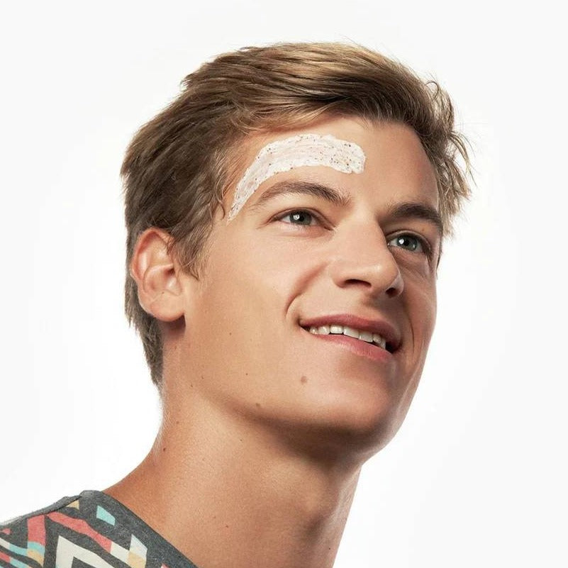 gommage homme visage Bleu de Peau - Orsoko