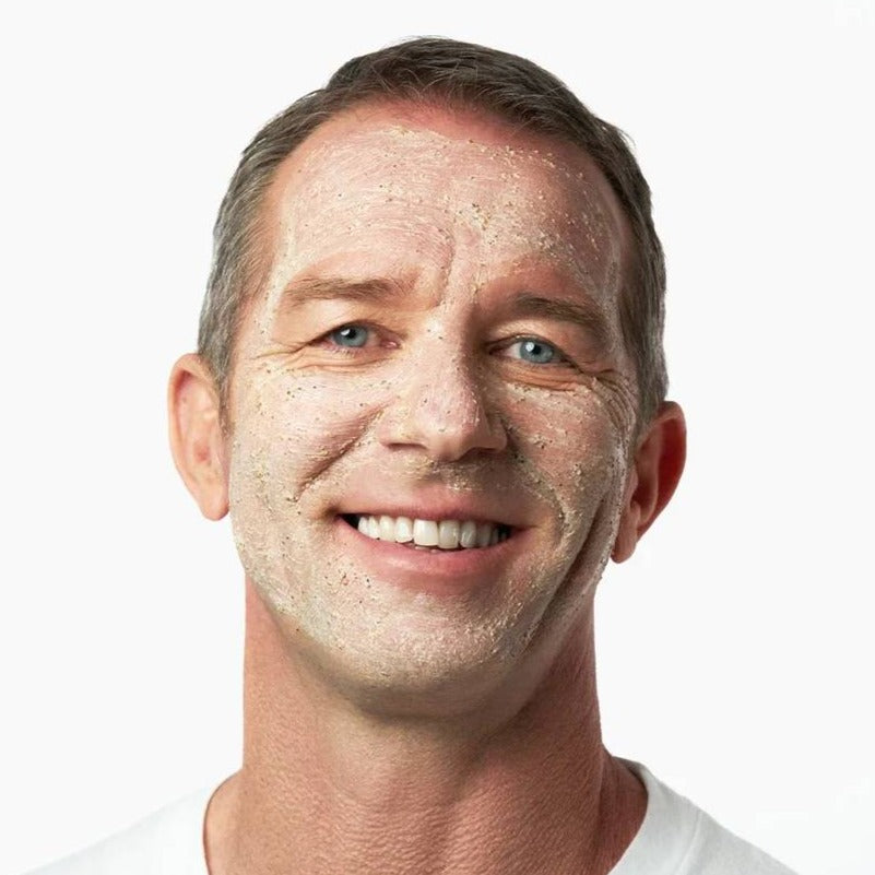 exfoliant visage homme Bleu de Peau - Orsoko