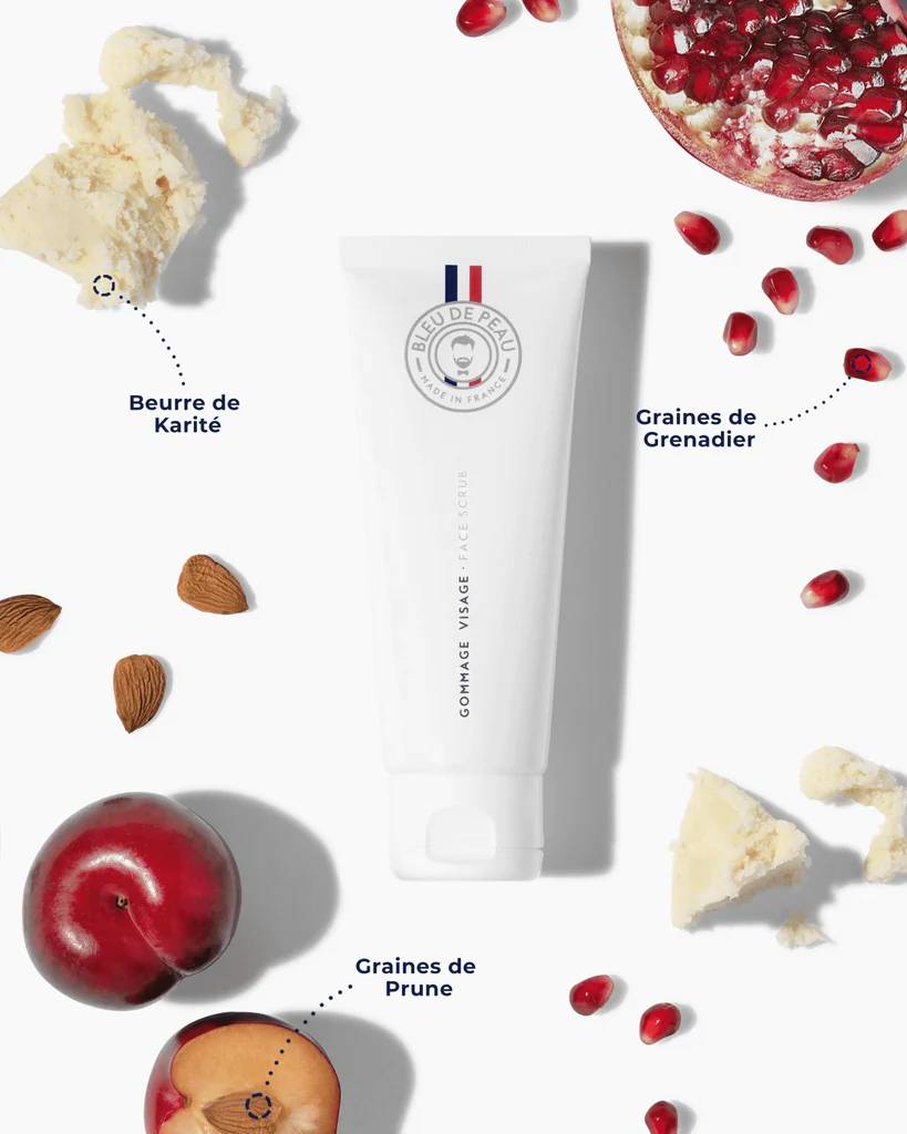 exfoliant homme Bleu de Peau - Orsoko